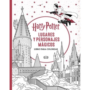 HARRY POTTER: LUGARES Y PERSONAJES MAGICOS (LIBRO PARA COLOREAR)