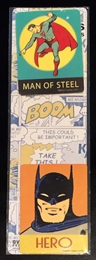 DC IMANES DECORATIVOS: SUPERMAN + BATMAN (VINTAGE)