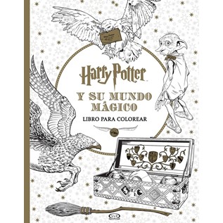 HARRY POTTER Y SU MUNDO MAGICO (LIBRO PARA COLOREAR)