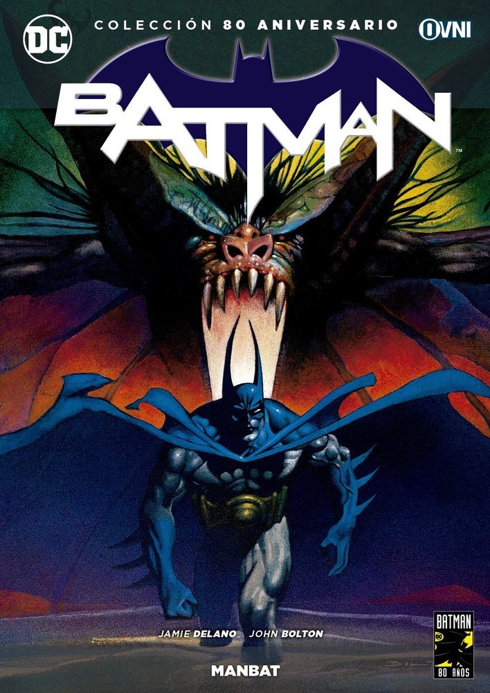 COLECCION BATMAN 80 ANIVERSARIO 13: MANBAT - OVNI PRESS DC - La Revisteria  Comics