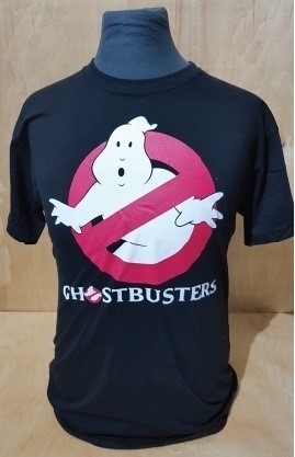 REMERA GHOSTBUSTERS NEGRA EXTRA LARGE