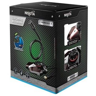 MICROFONO MOD. NSMICGU1 USB GAMING C/ SALIDA AURICULAR Y CONTROL DE VOLUMEN