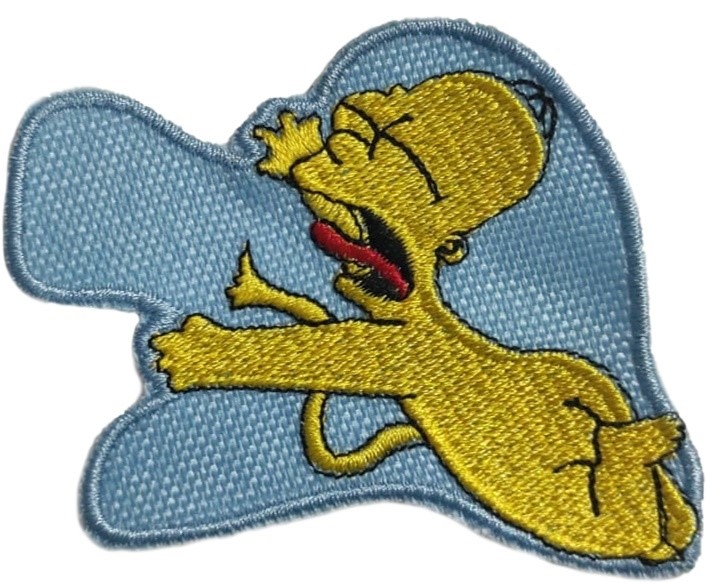Parche Simpsons Homero Bebe Distribuidora Orko La Revisteria Comics