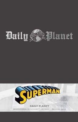SUPERMAN DAILY PLANET HARDCOVER RULED JOURNAL (ENGLISH)