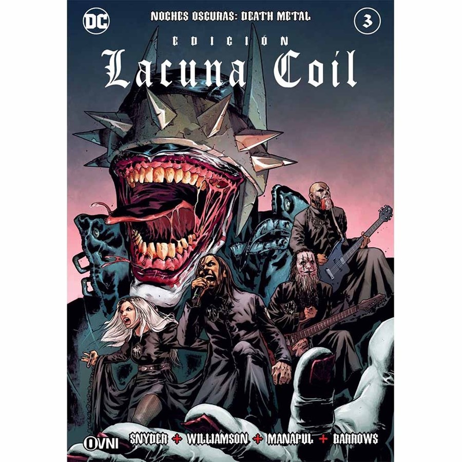 NOCHES OSCURAS DEATH METAL 03 (PORTADA ALTERNATIVA) - OVNI PRESS DC - La  Revisteria Comics