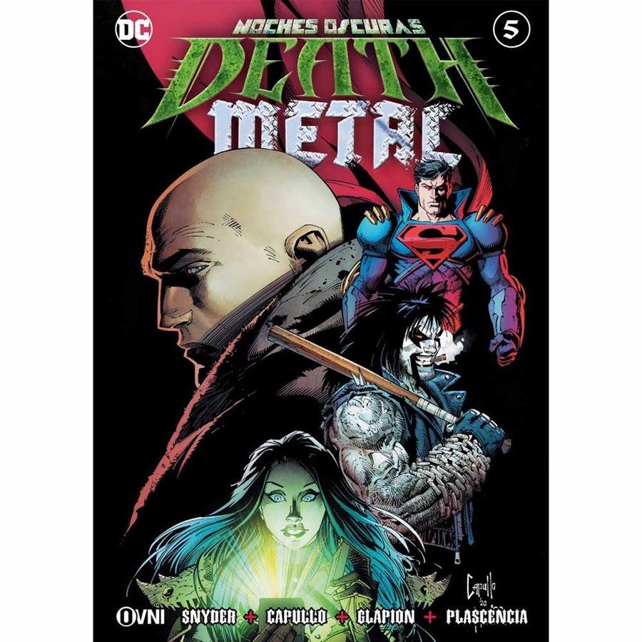 NOCHES OSCURAS DEATH METAL 05 - OVNI PRESS DC - La Revisteria Comics