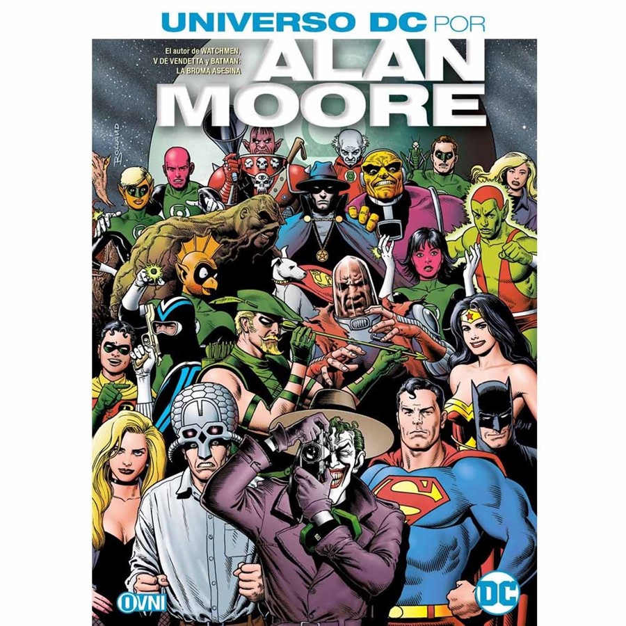 eslogan Becks Nublado UNIVERSO DC POR ALAN MOORE - OVNI PRESS DC - La Revisteria Comics