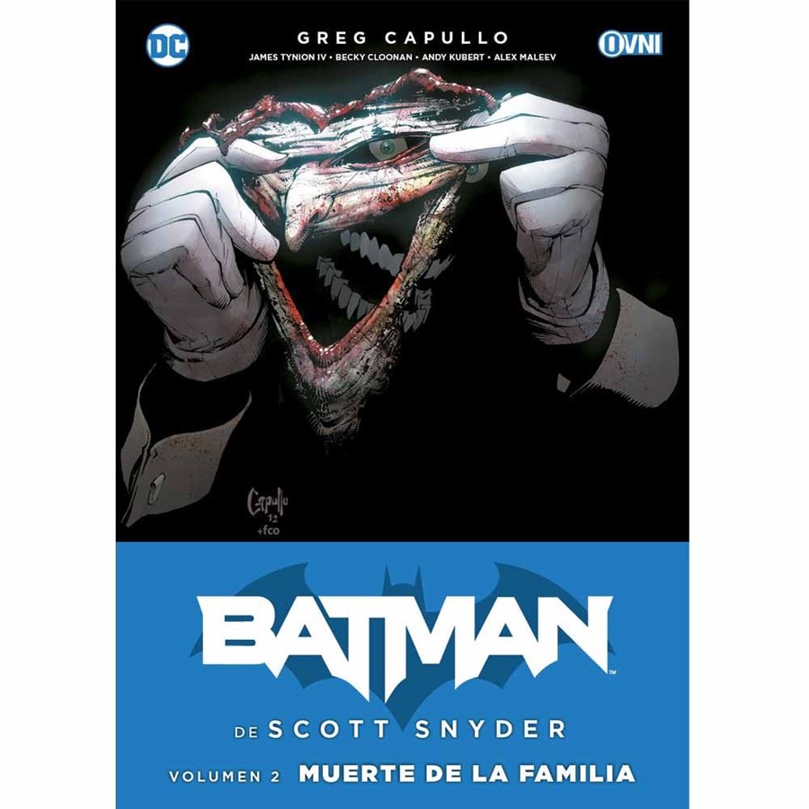BATMAN DE SCOTT SNYDER VOL 02 MUERTE EN LA FAMILIA - OVNI PRESS DC - La  Revisteria Comics