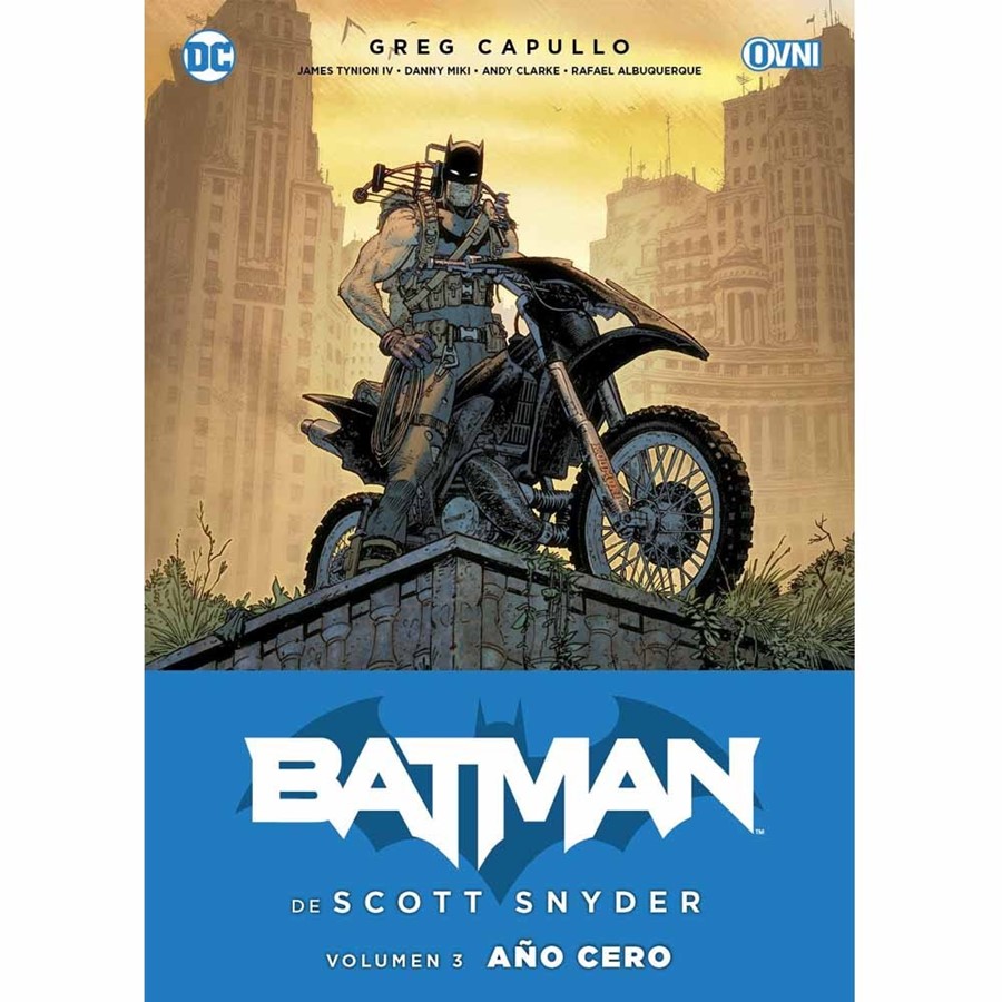 BATMAN DE SCOTT SNYDER VOL 03 AÑO CERO - OVNI PRESS DC - La Revisteria  Comics