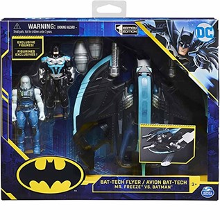 BAT-TECH FLYER 67813 MR FREEZE VS BATMAN A ESCALA