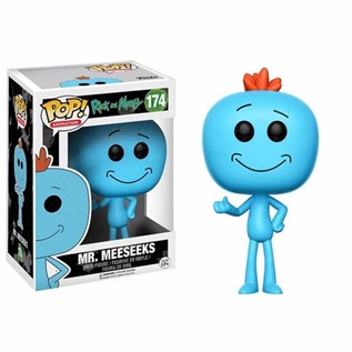 FUNKO 174 MR MEESEEKS WITH CHASE RICK AND MORTY FUNKO POP ANIMATION