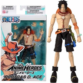 FIGURA PORTGAS D ACE 17 CM ARTICULADO ONE PIECE ANIME HEROES 36934