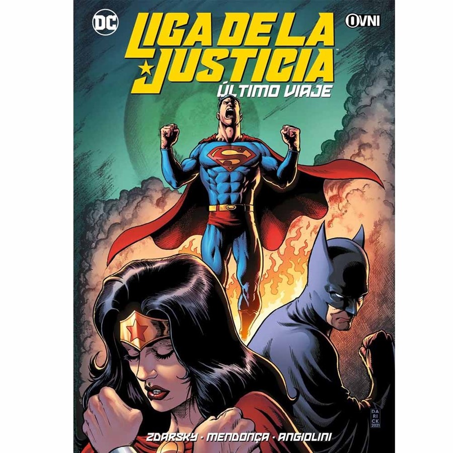 LIGA DE LA JUSTICIA ULTIMO VIAJE - OVNI PRESS DC - La Revisteria Comics