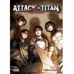 ATTACK ON TITAN 21 (TERCERA EDICION)