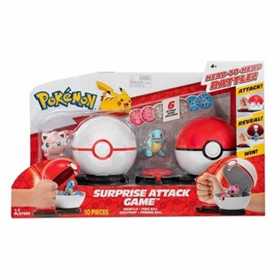 POKEMON SURPRISE ATTACK GAME SQUIRTLE AND JIGGLYPUFF PKW2474 01