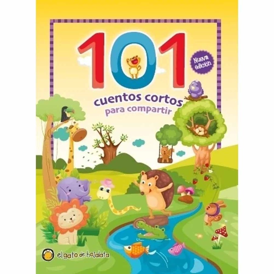 101 CUENTOS CORTOS PARA COMPARTIR - EL GATO DE HOJALATA - EDITORIAL GUADAL  - La Revisteria Comics
