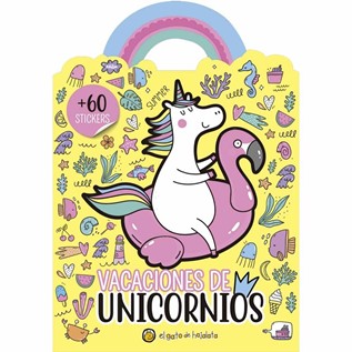 VACACIONES DE UNICORNIOS (CON STICKERS)