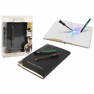 NOTEBOOK TOM RIDDLE S DIARY PEN & TORCH HARRY POTTER 59095
