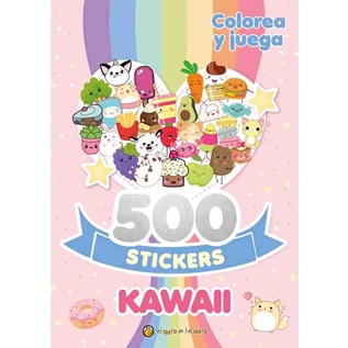500 STICKERS KAWAII (TERCERA EDICION)