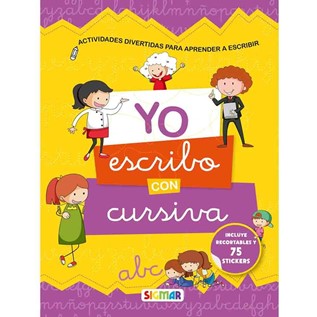 YO ESCRIBO CON CURSIVA (INCLUYE STICKERS)