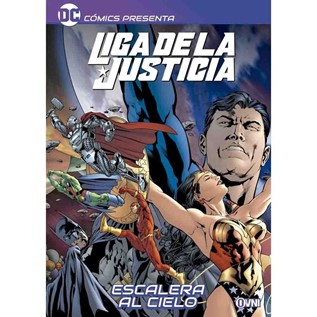 DC COMICS PRESENTA LIGA DE LA JUSTICIA ESCALERA AL CIELO