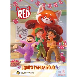 RED EQUIPO PANDA ROJO (CON 50 STICKERS)