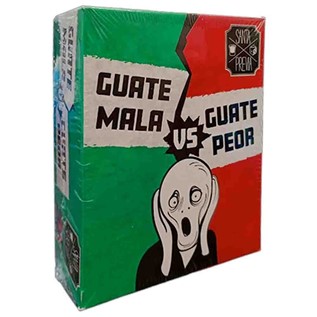GUATE MALA VS GUATE PEOR (JUEGO DE CARTAS)