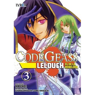 CODE GEASS: LELOUCH, EL DE LA REBELION 03 (COMIC)
