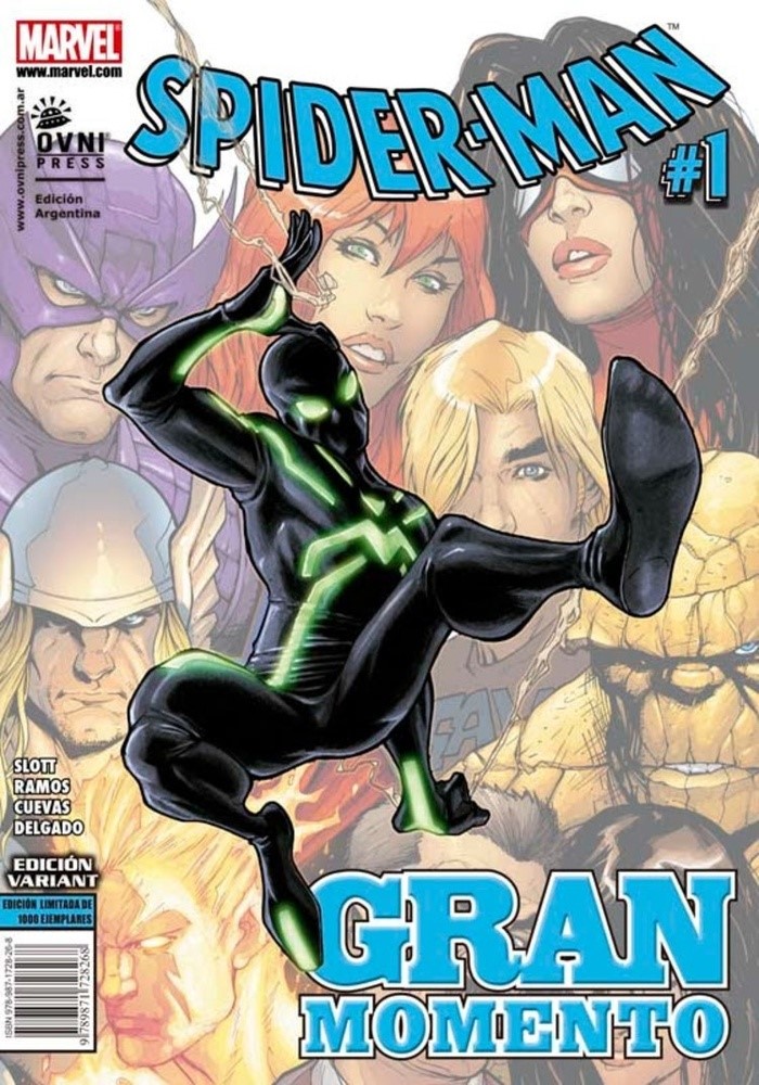 SPIDERMAN 01 UN GRAN MOMENTO 2 EDICION - OVNI PRESS MARVEL - La Revisteria  Comics