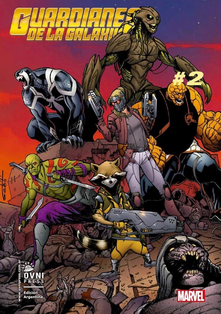 GUARDIANES DE LA GALAXIA 02 (R) OVNI PRESS MARVEL La Revisteria Comics